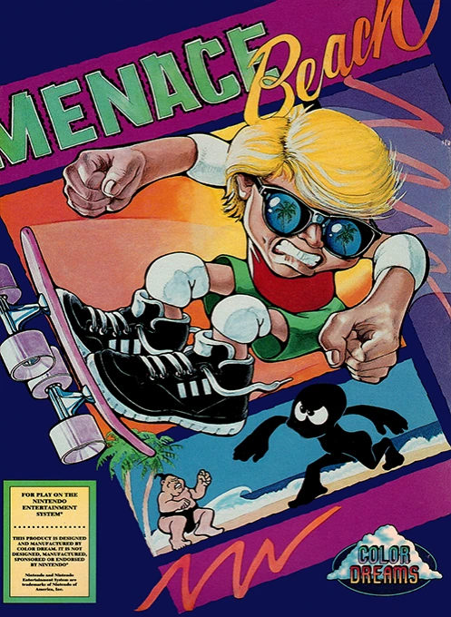 Jaquette de Menace Beach