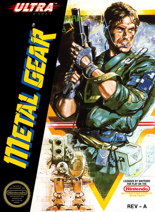 Jaquette de Metal Gear