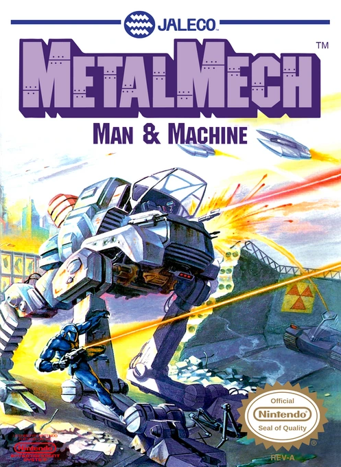 Jaquette de Metal Mech : Man & Machine