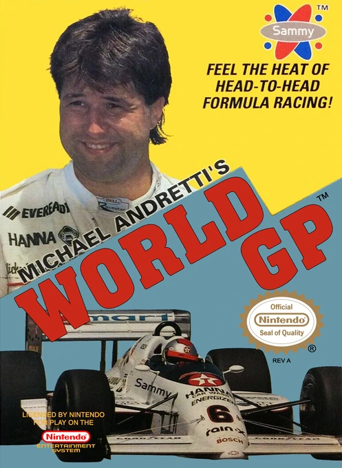 Jaquette de Michael Andretti's World GP