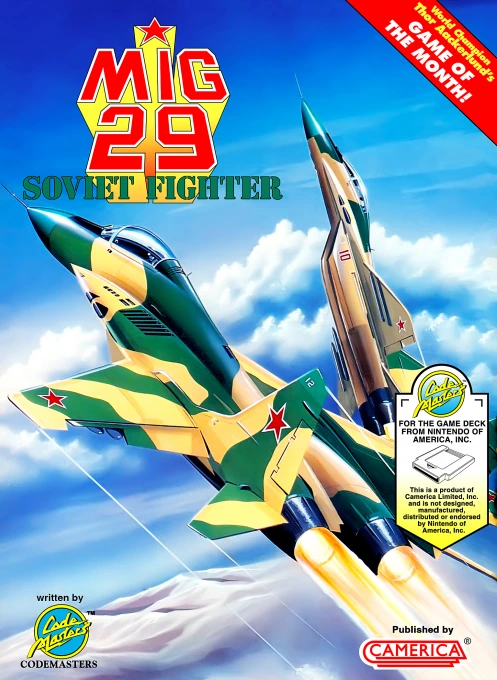 Jaquette de MiG 29 : Soviet Fighter