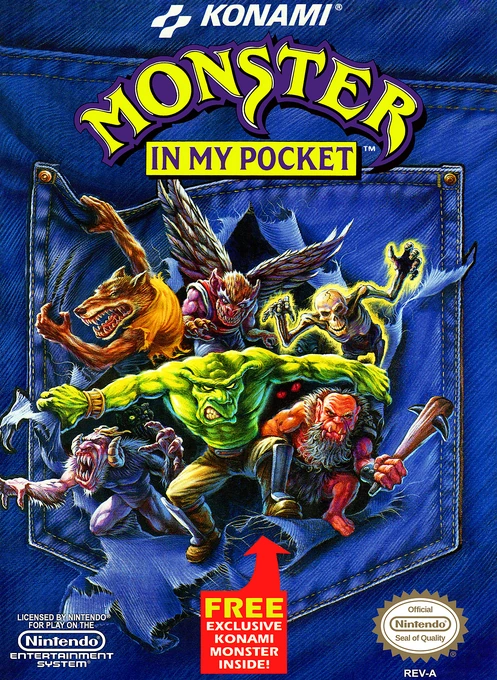Jaquette de Monster in My Pocket
