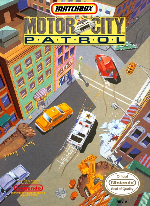 Jaquette de MotorCity Patrol