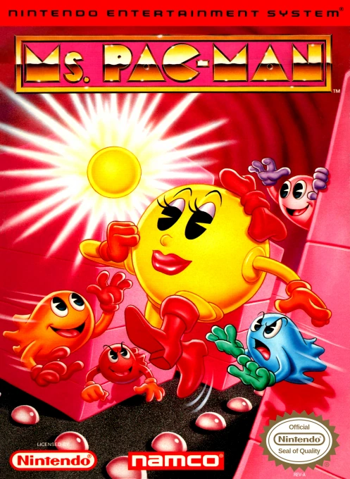 Jaquette de Ms. Pac-Man (Namco)