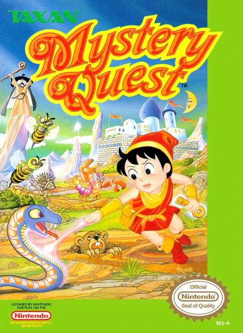 Jaquette de Mystery Quest