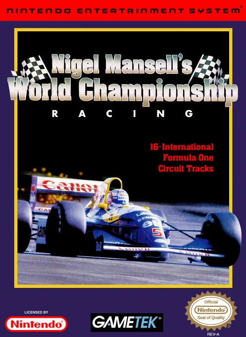 Jaquette de Nigel Mansell's World Championship Challenge