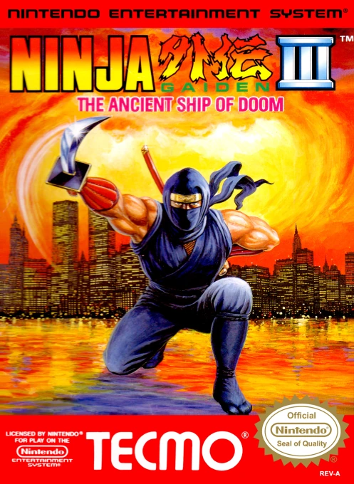 Jaquette de Ninja Gaiden III : The Ancient Ship of Doom