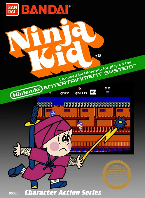 Jaquette de Ninja Kid