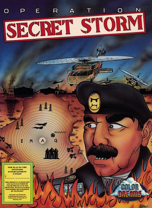 Jaquette de Operation Secret Storm