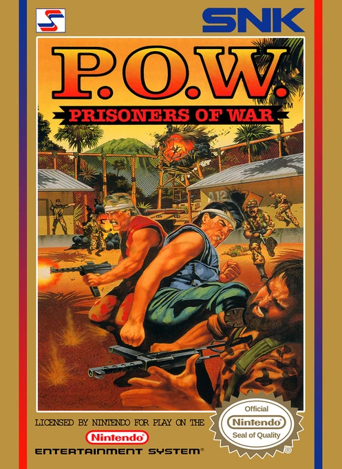 Jaquette de P.O.W. : Prisoners of War