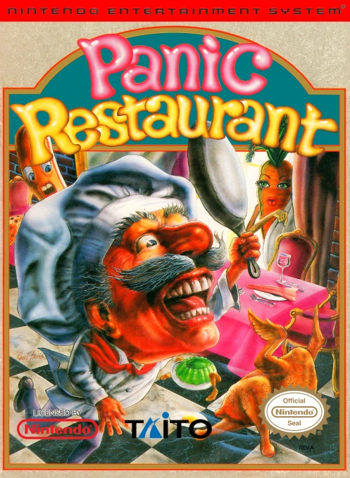 Jaquette de Panic Restaurant