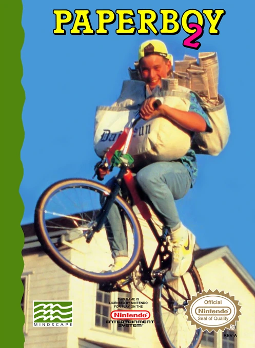 Jaquette de Paperboy 2