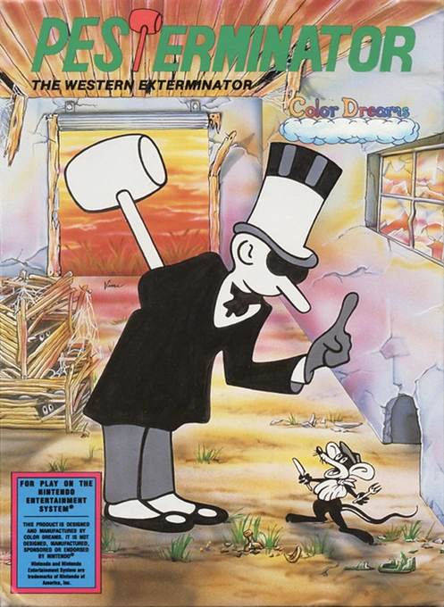 Jaquette de Pesterminator : The Western Exterminator