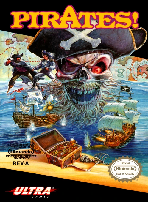 Jaquette de Pirates!