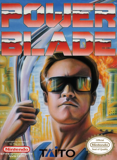 Jaquette de Power Blade