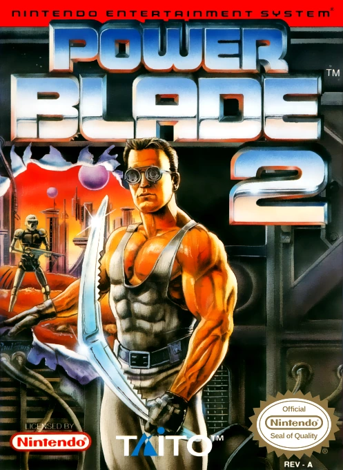 Jaquette de Power Blade 2