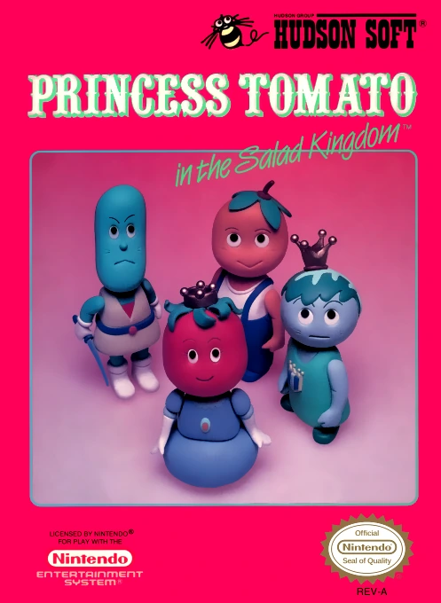 Jaquette de Princess Tomato in the Salad Kingdom