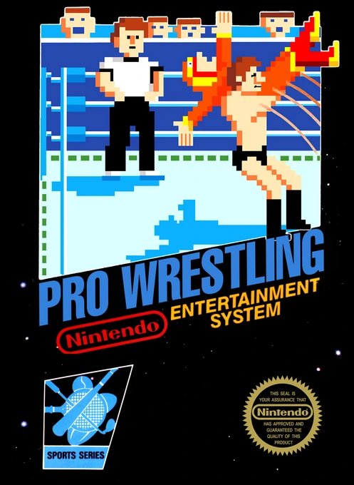 Jaquette de Pro Wrestling