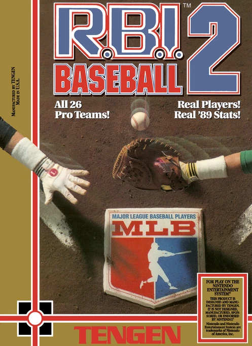 Jaquette de R.B.I. Baseball 2