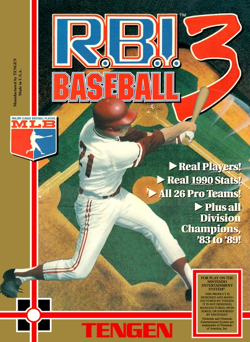Jaquette de R.B.I. Baseball 3