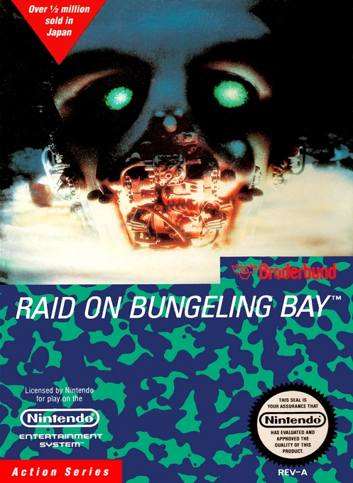Jaquette de Raid on Bungeling Bay