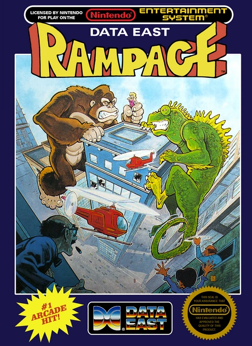 Jaquette de Rampage