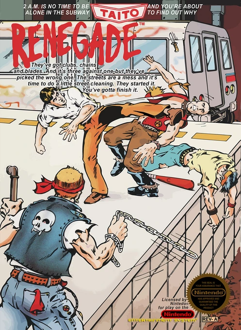 Jaquette de Renegade