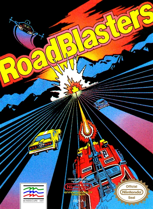 Jaquette de RoadBlasters