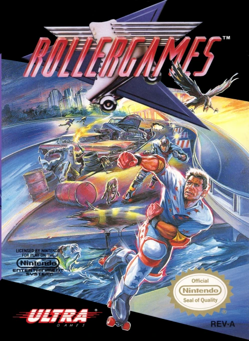 Jaquette de Rollergames