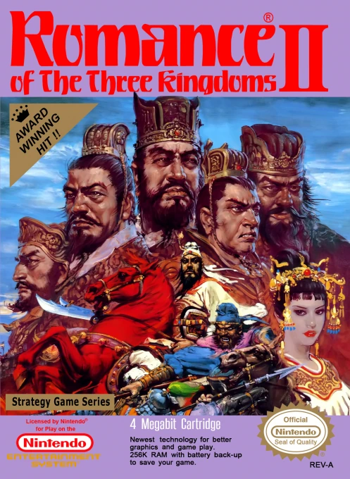 Jaquette de Romance of the Three Kingdoms II