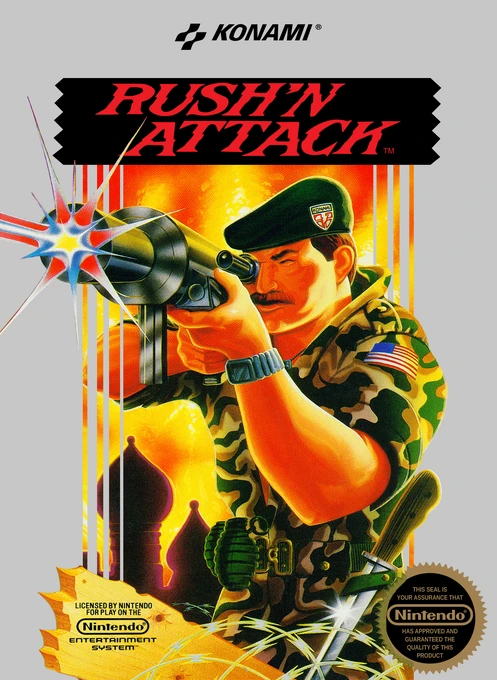 Jaquette de Rush'n Attack