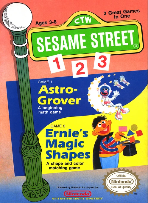 Jaquette de Sesame Street 123