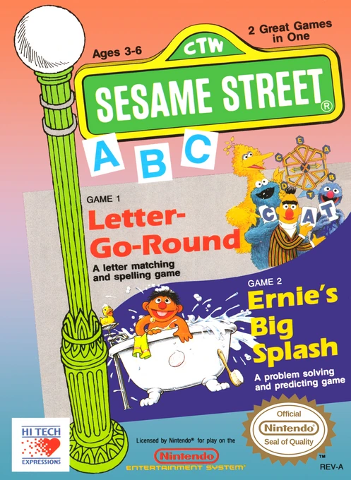 Jaquette de Sesame Street ABC