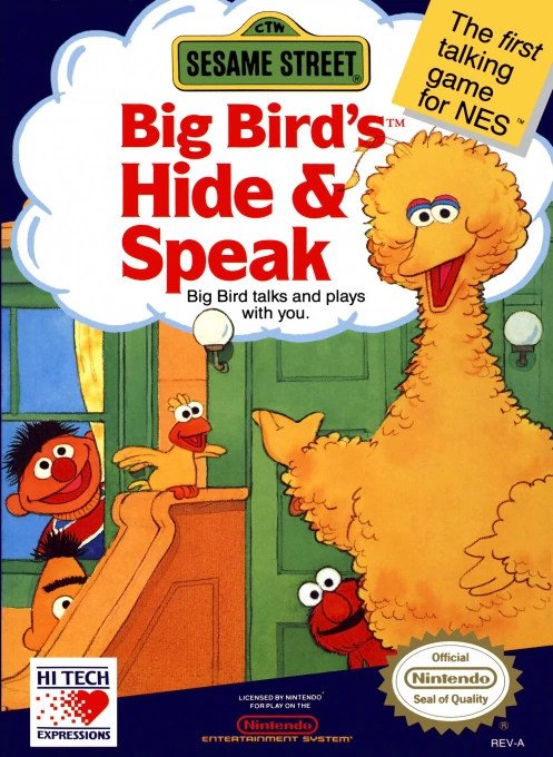 Jaquette de Sesame Street : Big Bird's Hide & Speak