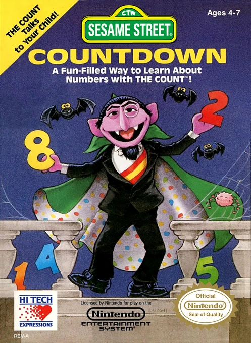 Jaquette de Sesame Street Countdown
