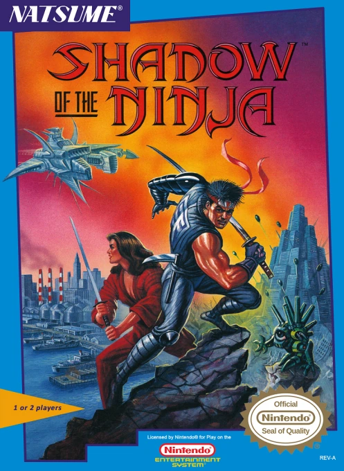 Jaquette de Shadow of the Ninja