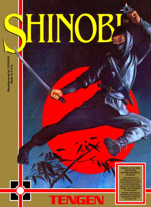 Jaquette de Shinobi