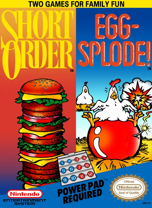 Jaquette de Short Order + Egg-Splode!