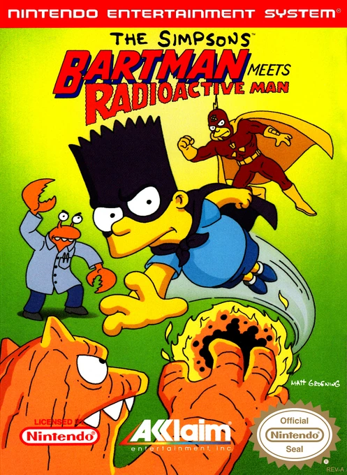 Jaquette de The Simpsons : Bartman Meets Radioactive Man