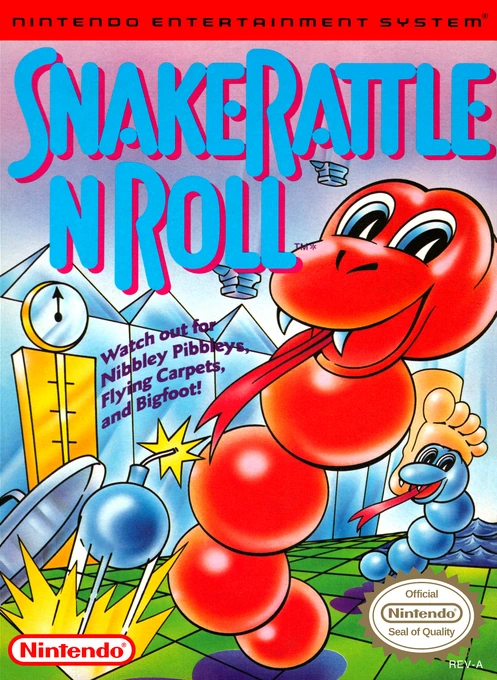 Jaquette de Snake Rattle n Roll