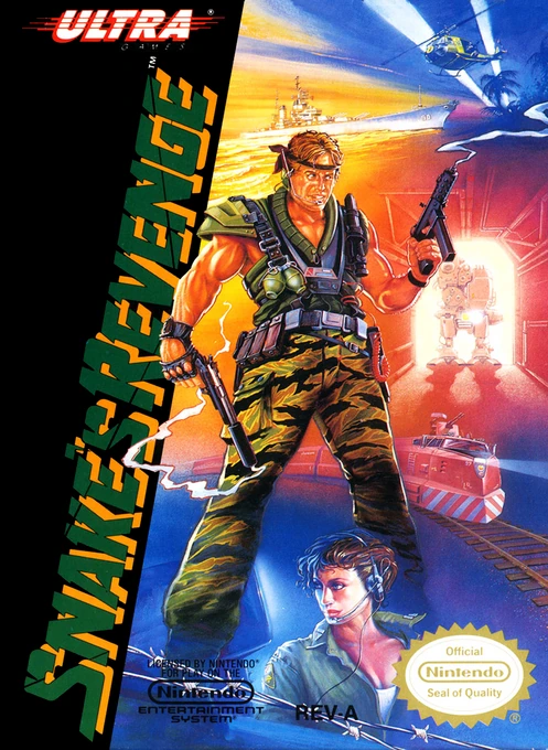 Jaquette de Snake's Revenge