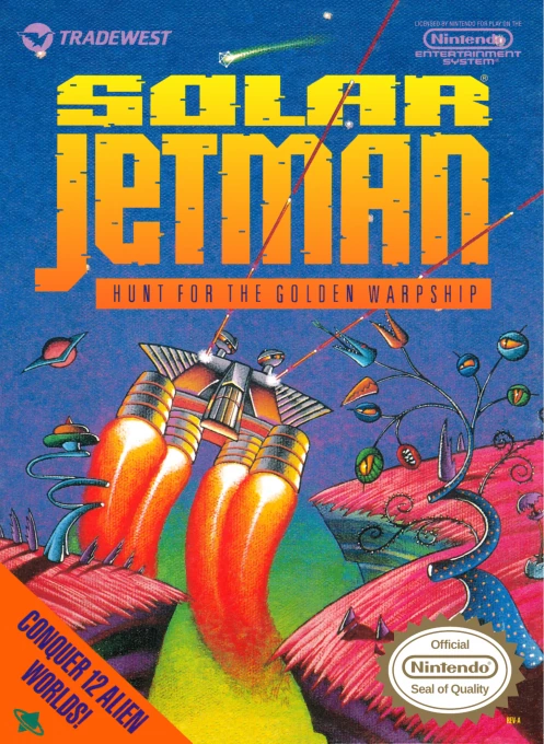Jaquette de Solar Jetman : Hunt for the Golden Warpship