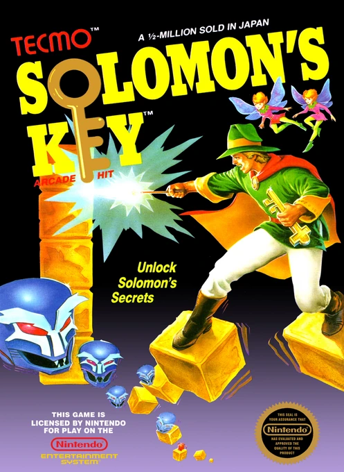 Jaquette de Solomon's Key