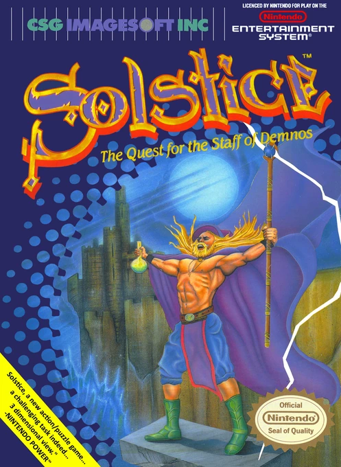 Jaquette de Solstice : The Quest for the Staff of Demnos