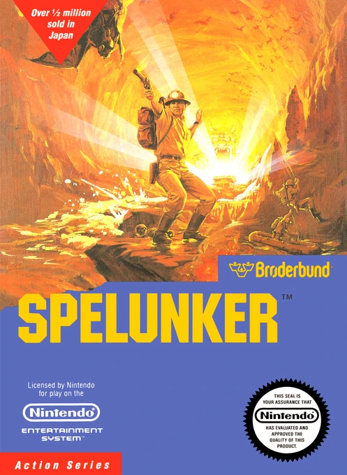 Jaquette de Spelunker