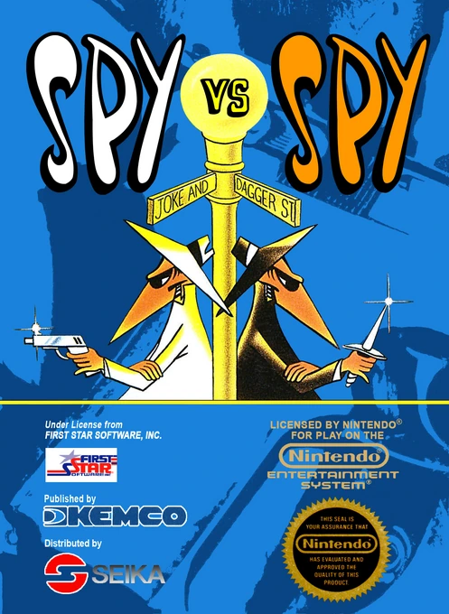 Jaquette de Spy vs Spy