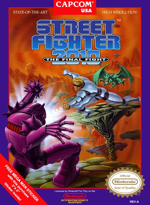 Jaquette de Street Fighter 2010 : The Final Fight