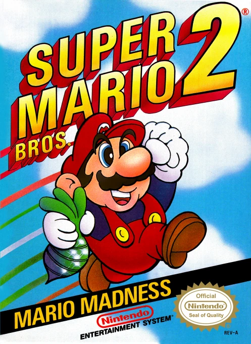 Jaquette de Super Mario Bros. 2
