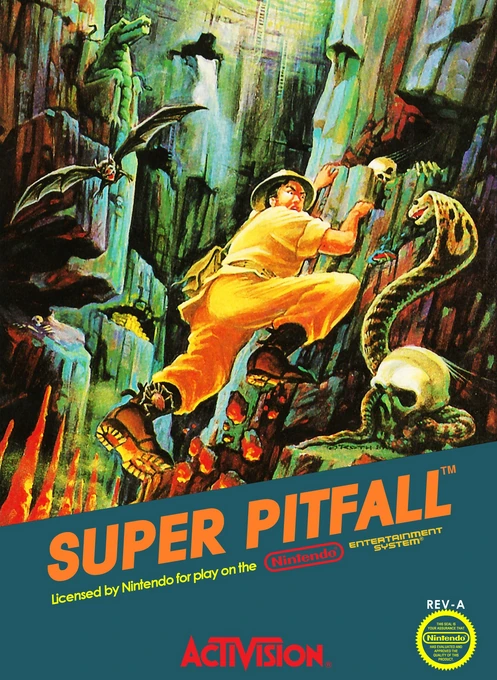 Jaquette de Super Pitfall