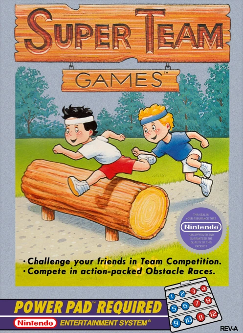 Jaquette de Super Team Games